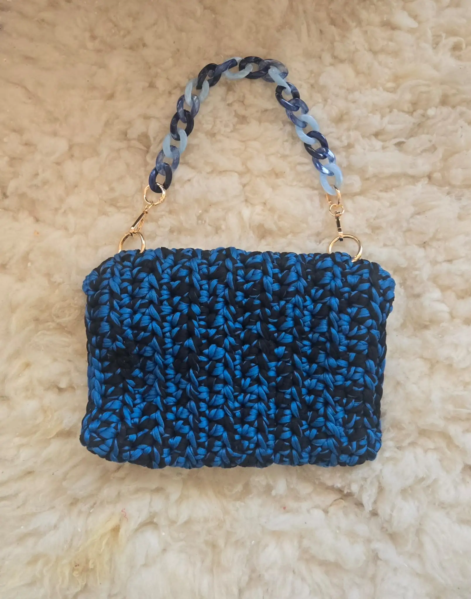 Bolso tejido a mano - Imagen 2