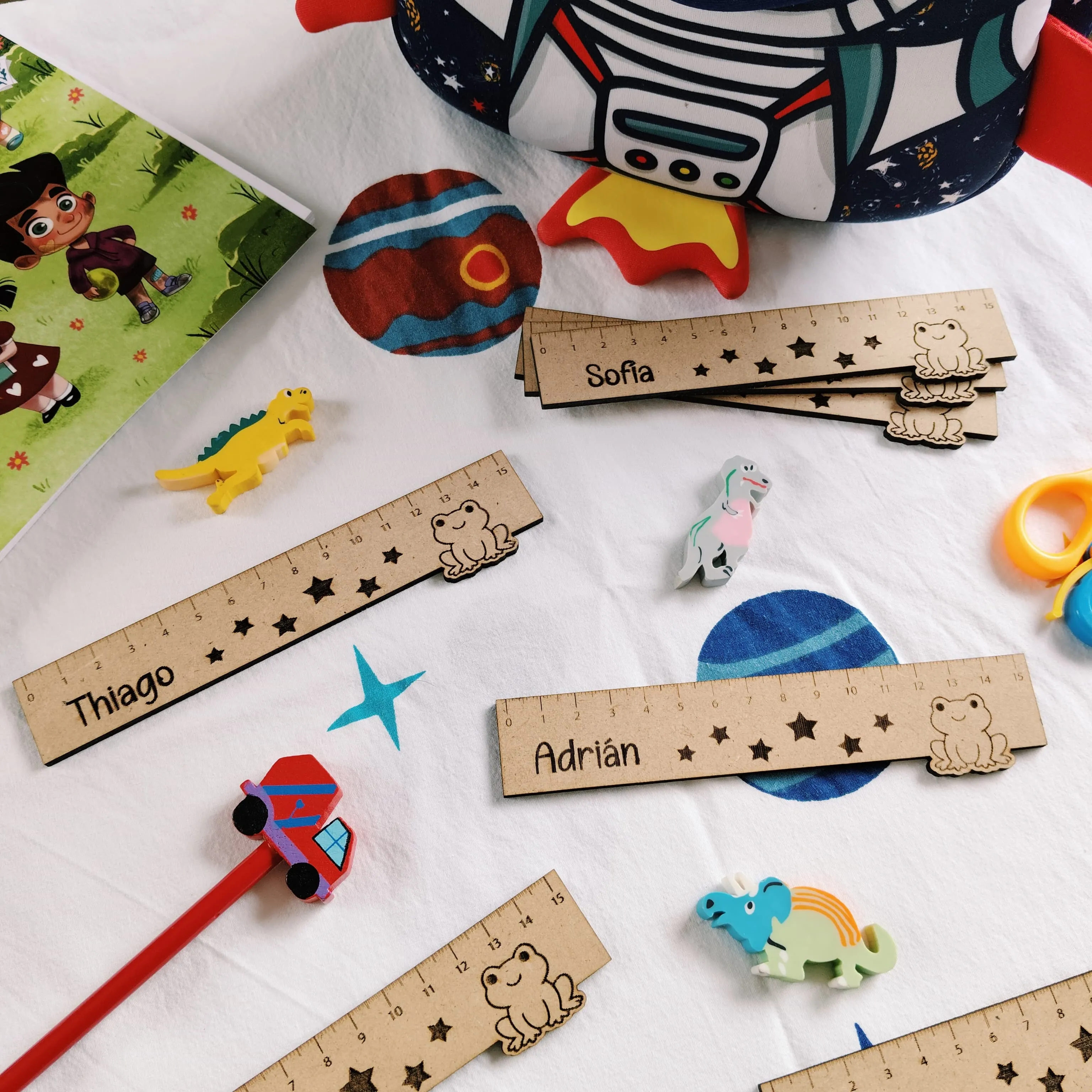Regla Madera Personalizada - Imagen 3