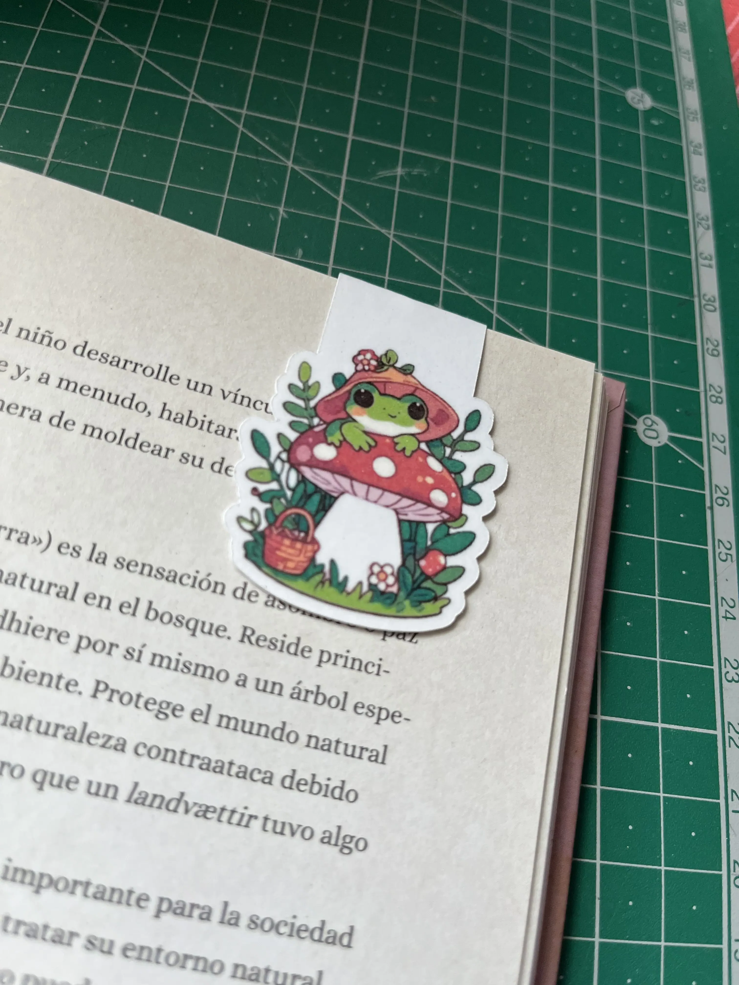 Marcapáginas magnéticos otoñales