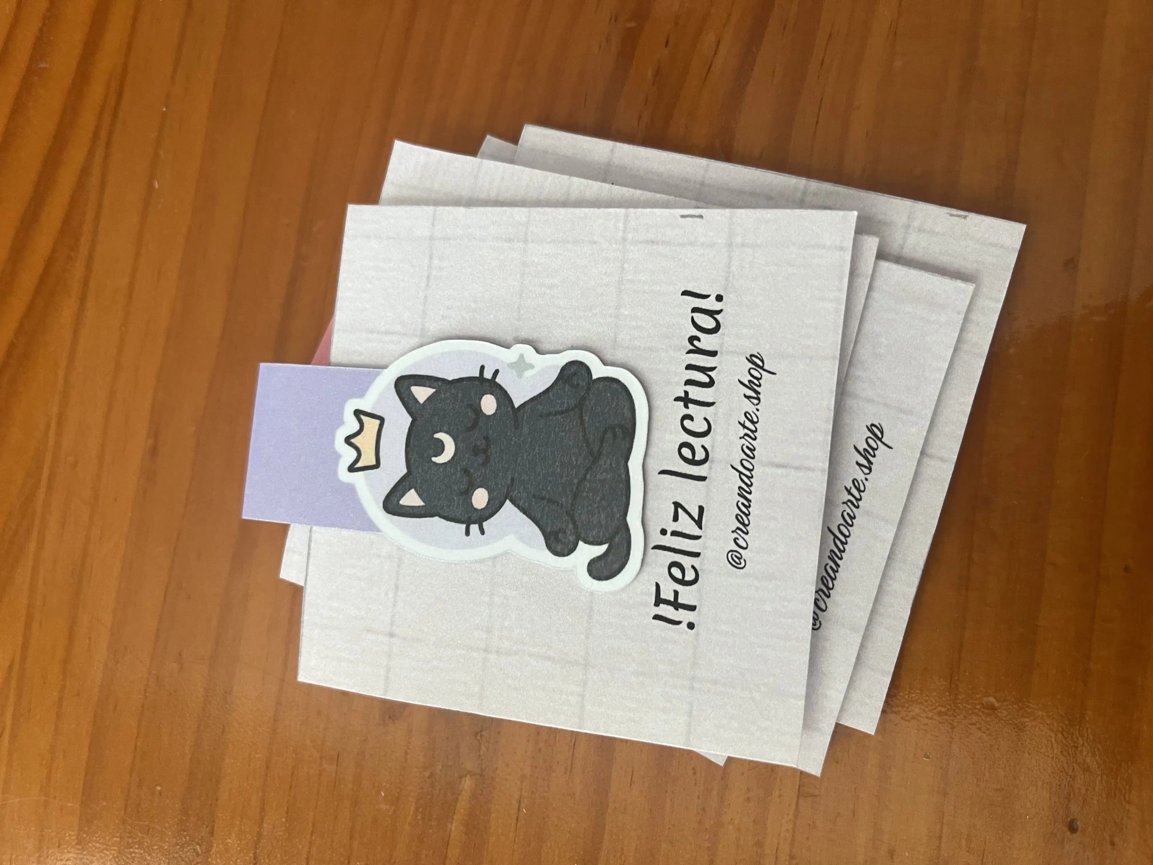 Marcapáginas magnético de gatos - Imagen 2