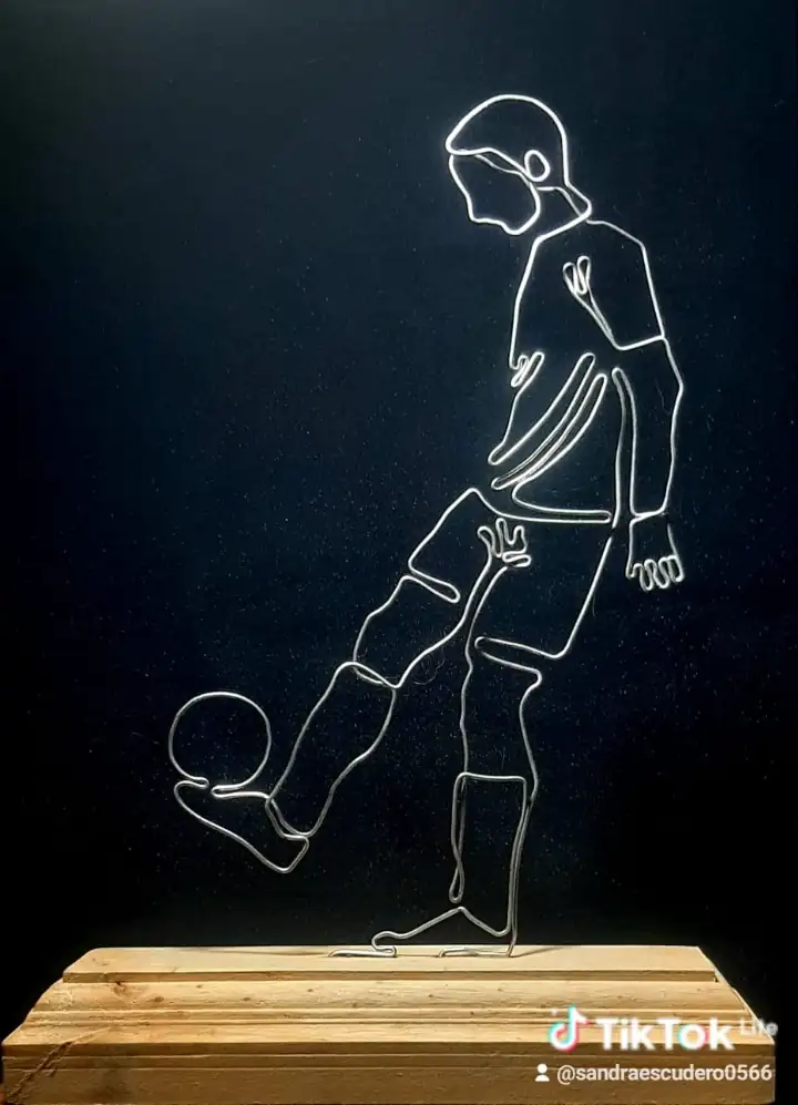 Escultura alámbrica