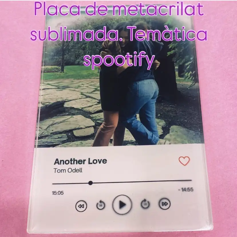 Placa Spotify