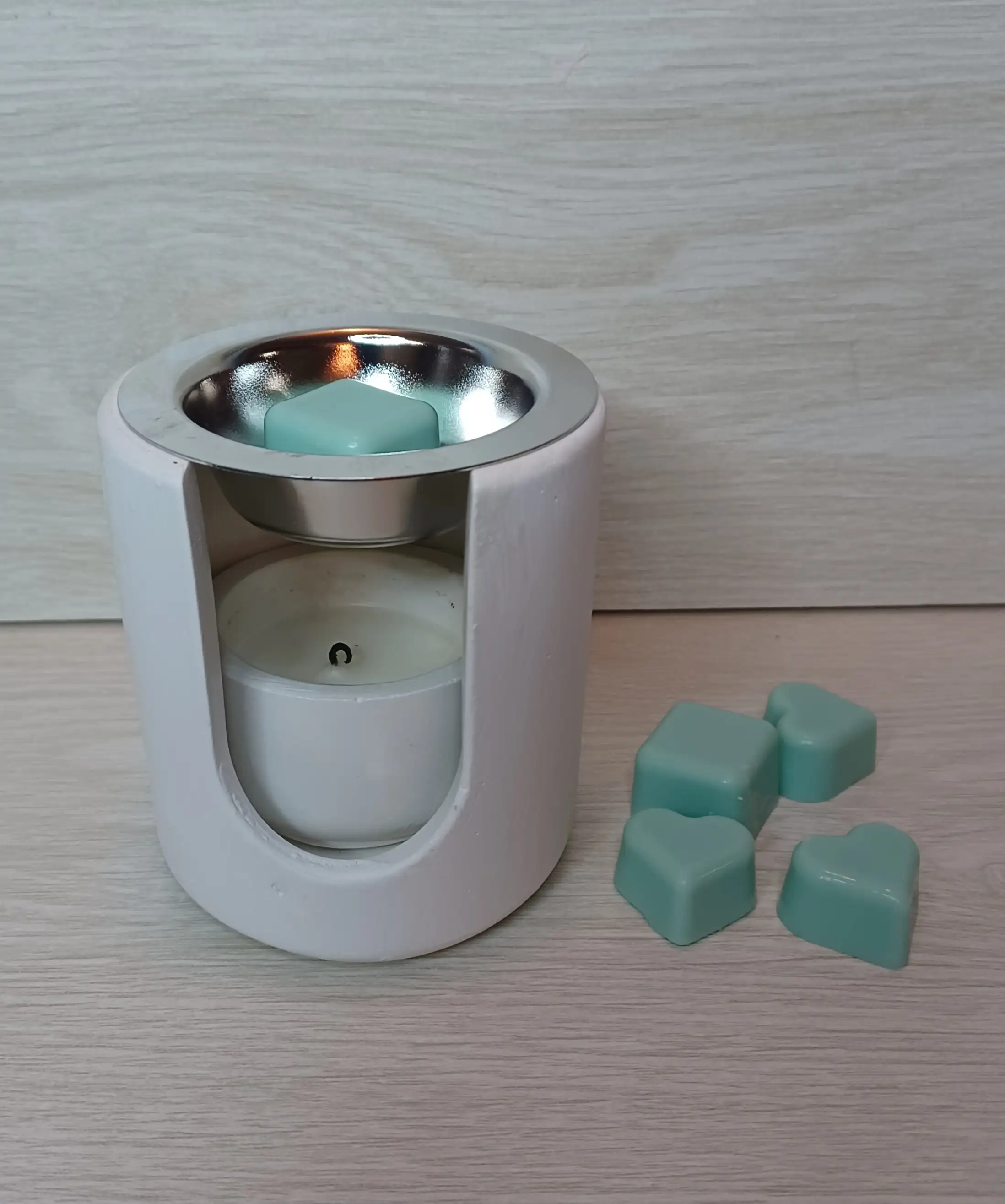 Quemador de Wax Mels (tabletas aromáticas) o quemador de esencias. - Imagen 4