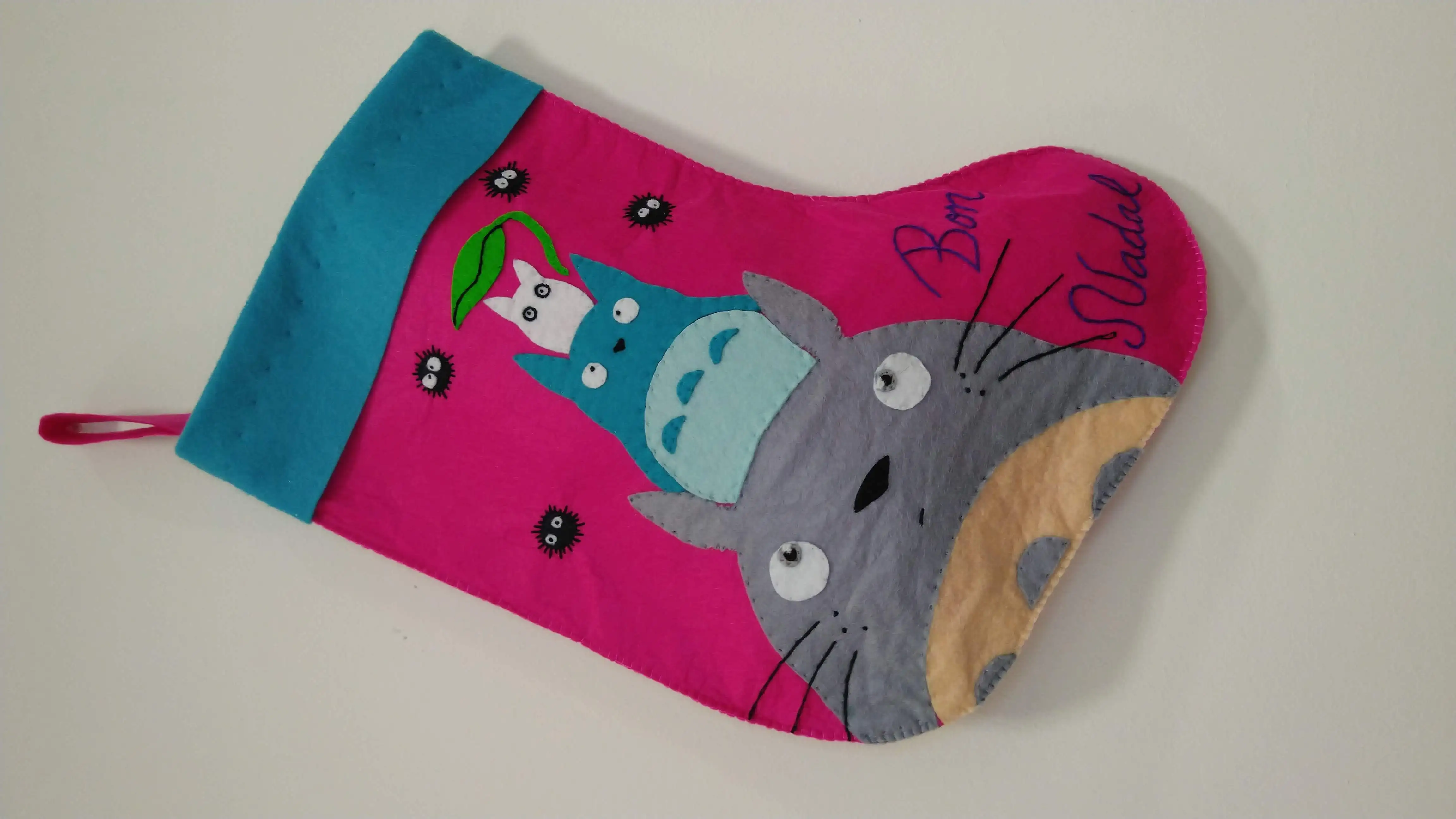 Calcetin Navidad Totoro