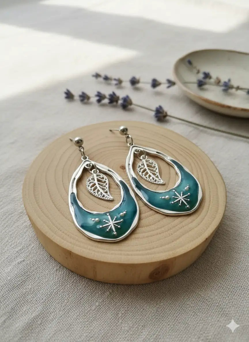 Pendientes Cielo Boreal