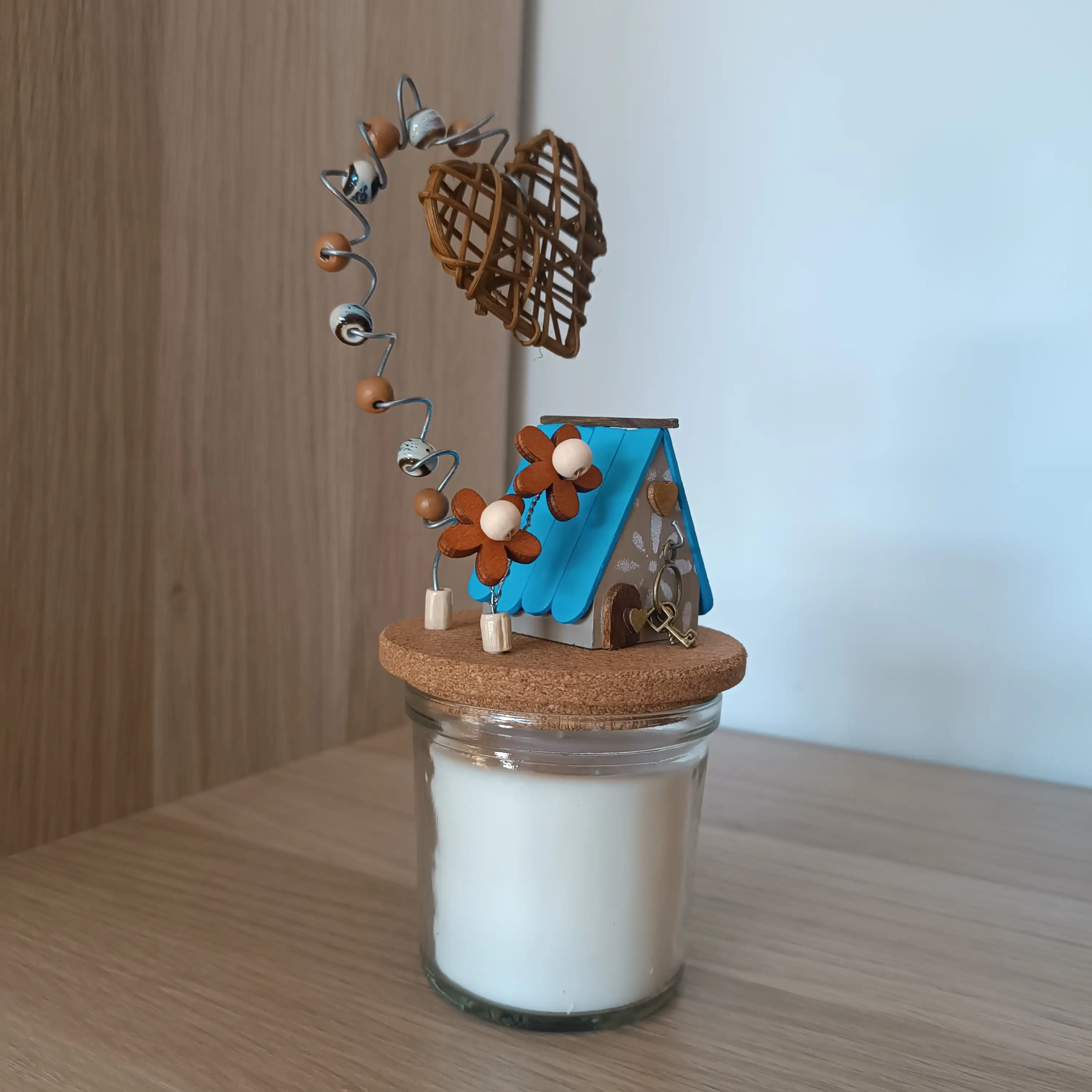 Casa vela decorativa  - Imagen 3