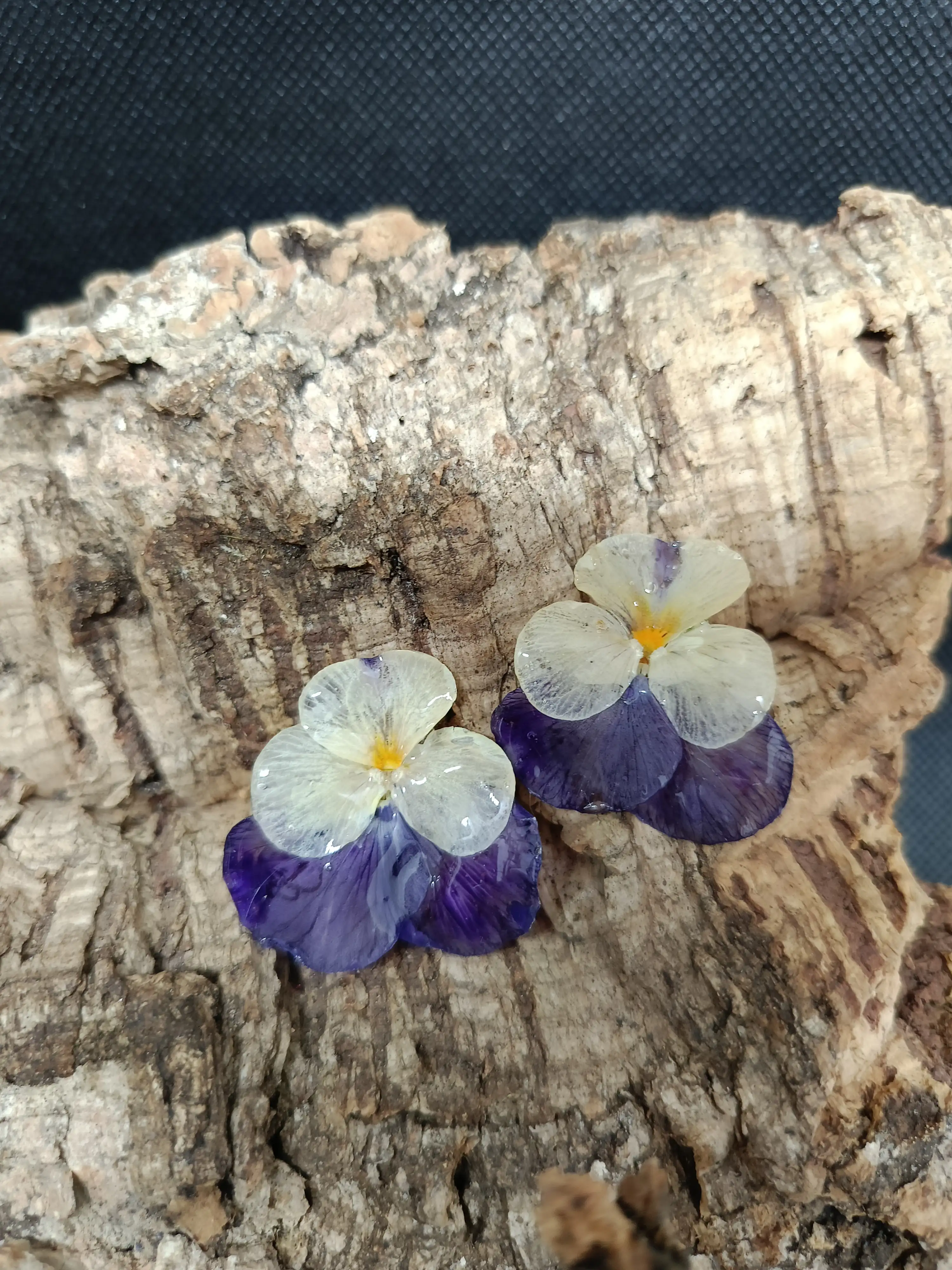 Pendientes resina