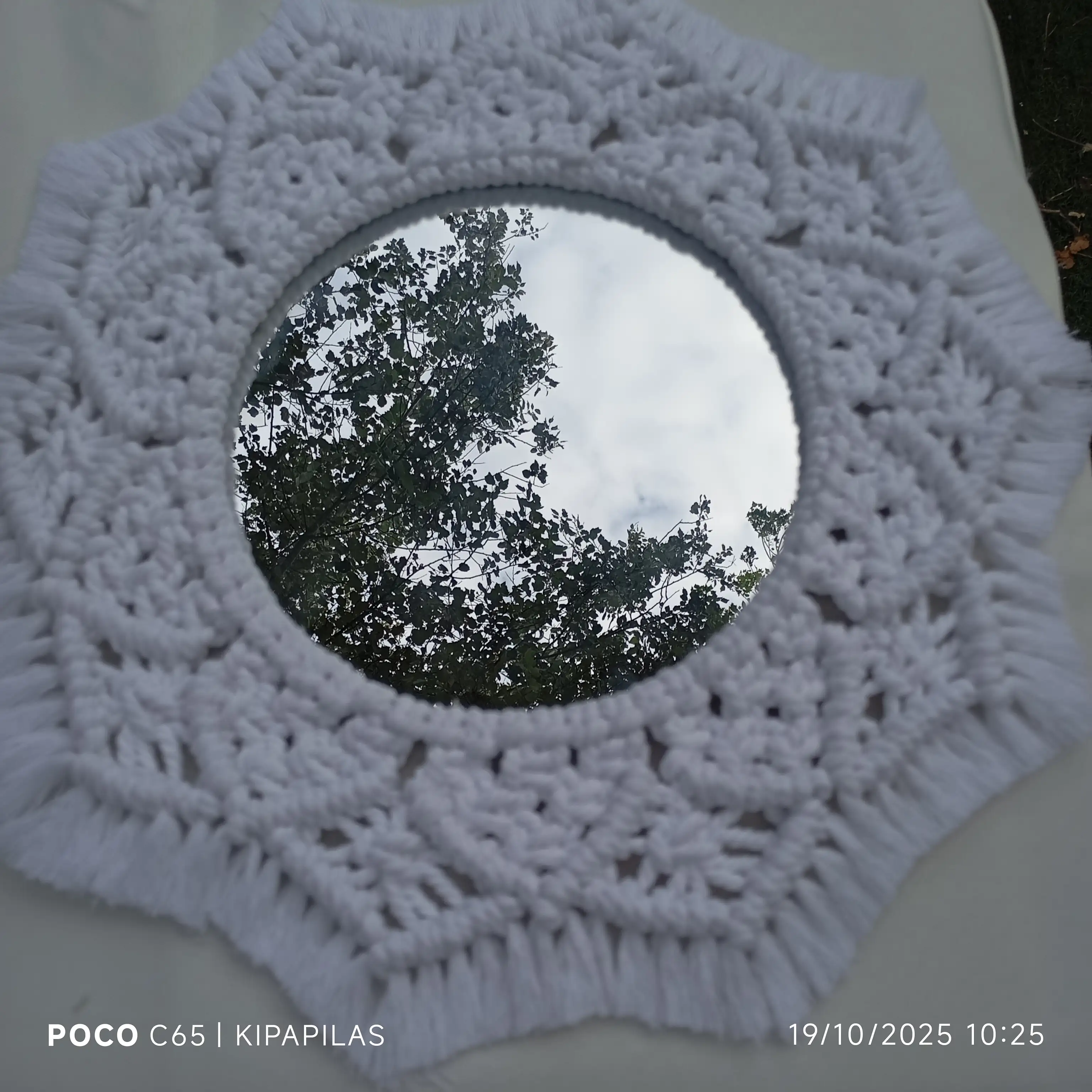 Espejos en macramé
