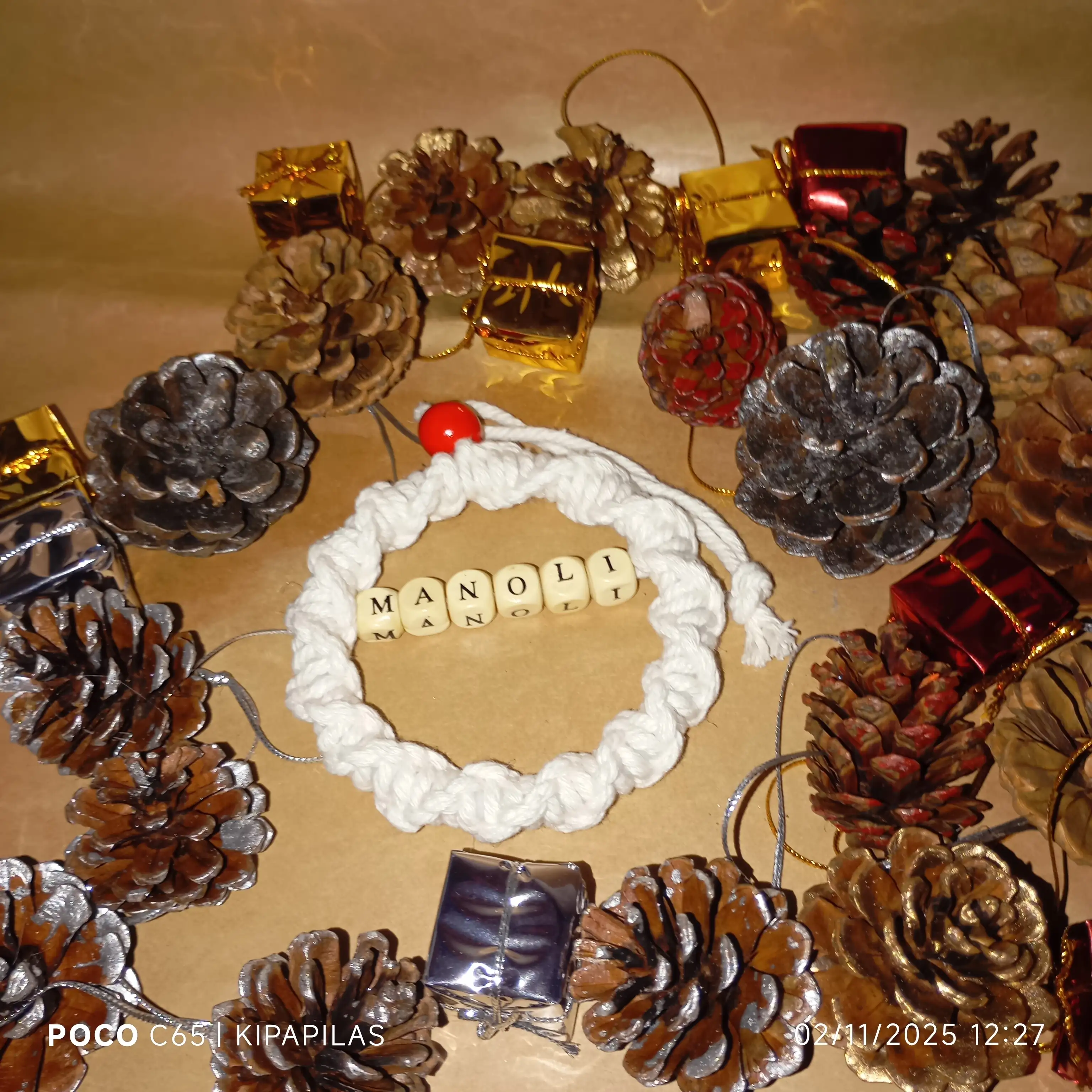 Aros adorno de navidad - Imagen 3