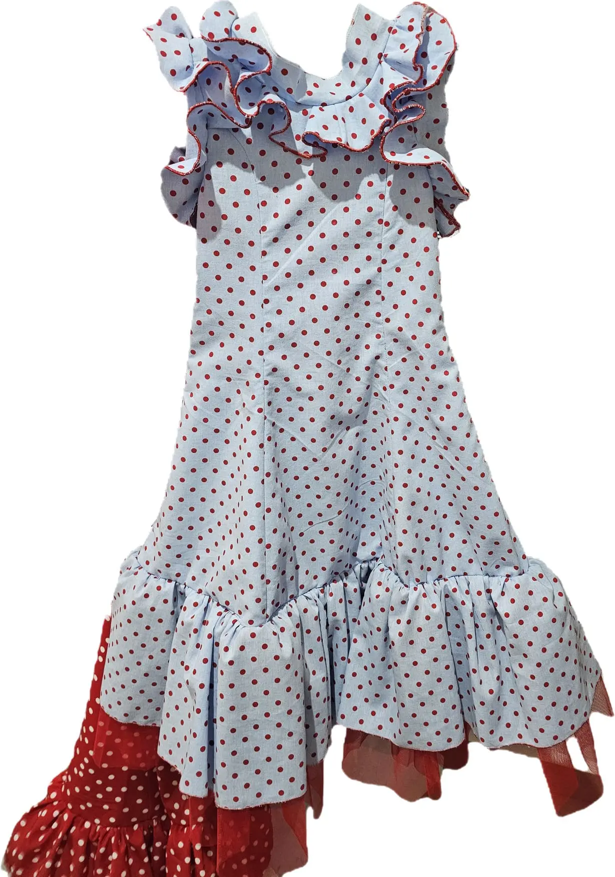 Traje niña bata Rociera - Imagen 2