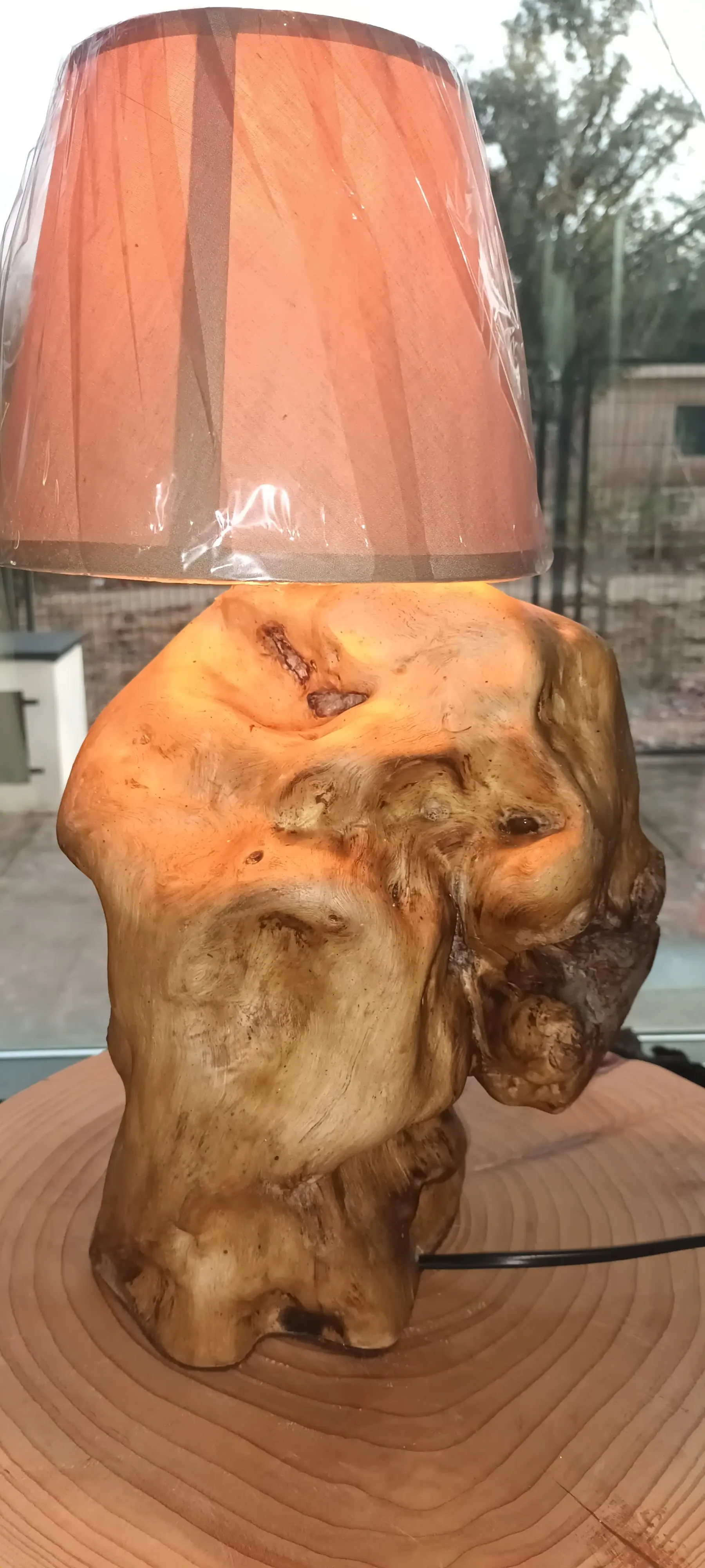 Lámpara madera - Imagen 2