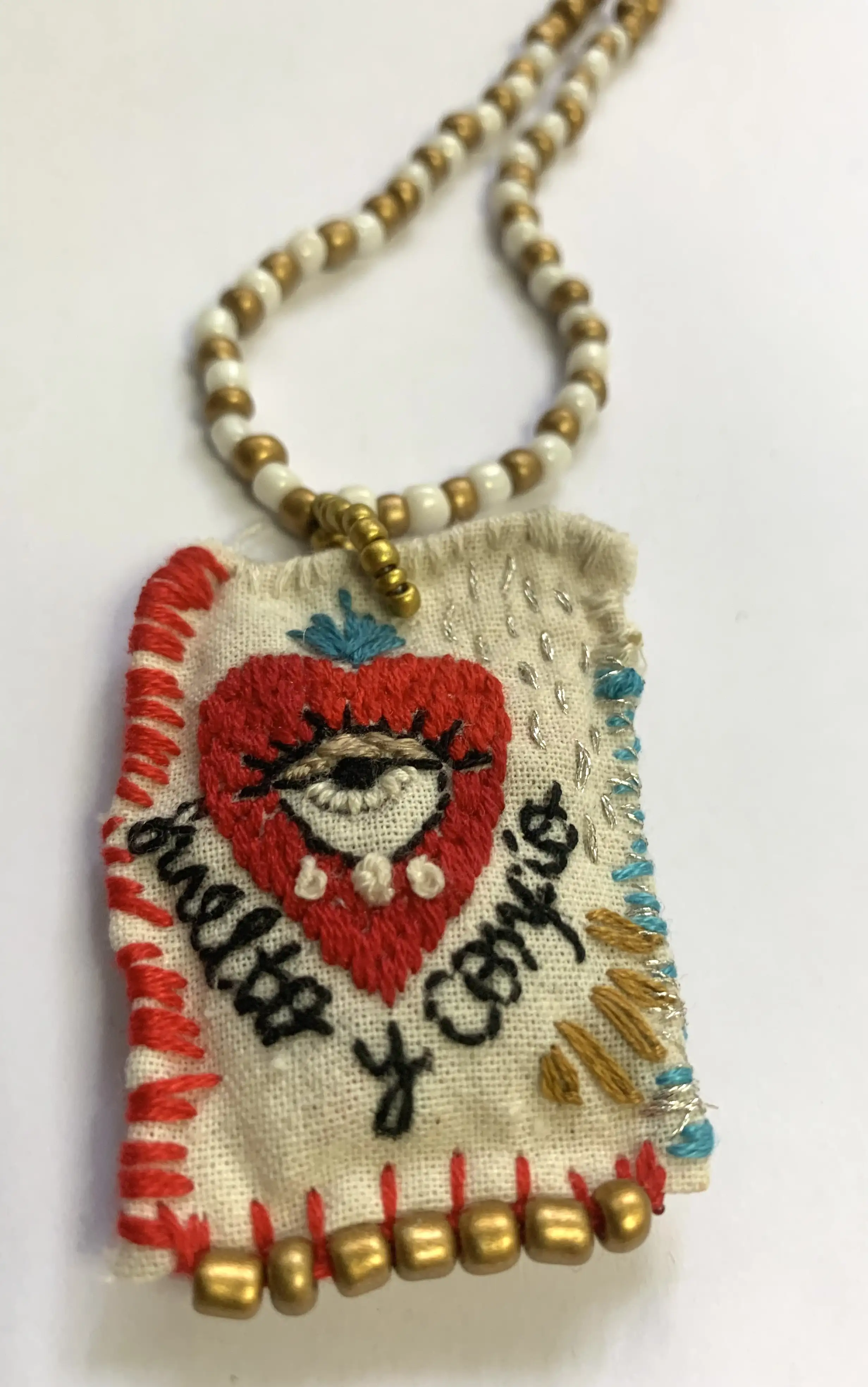 Collar bordado - Imagen 2