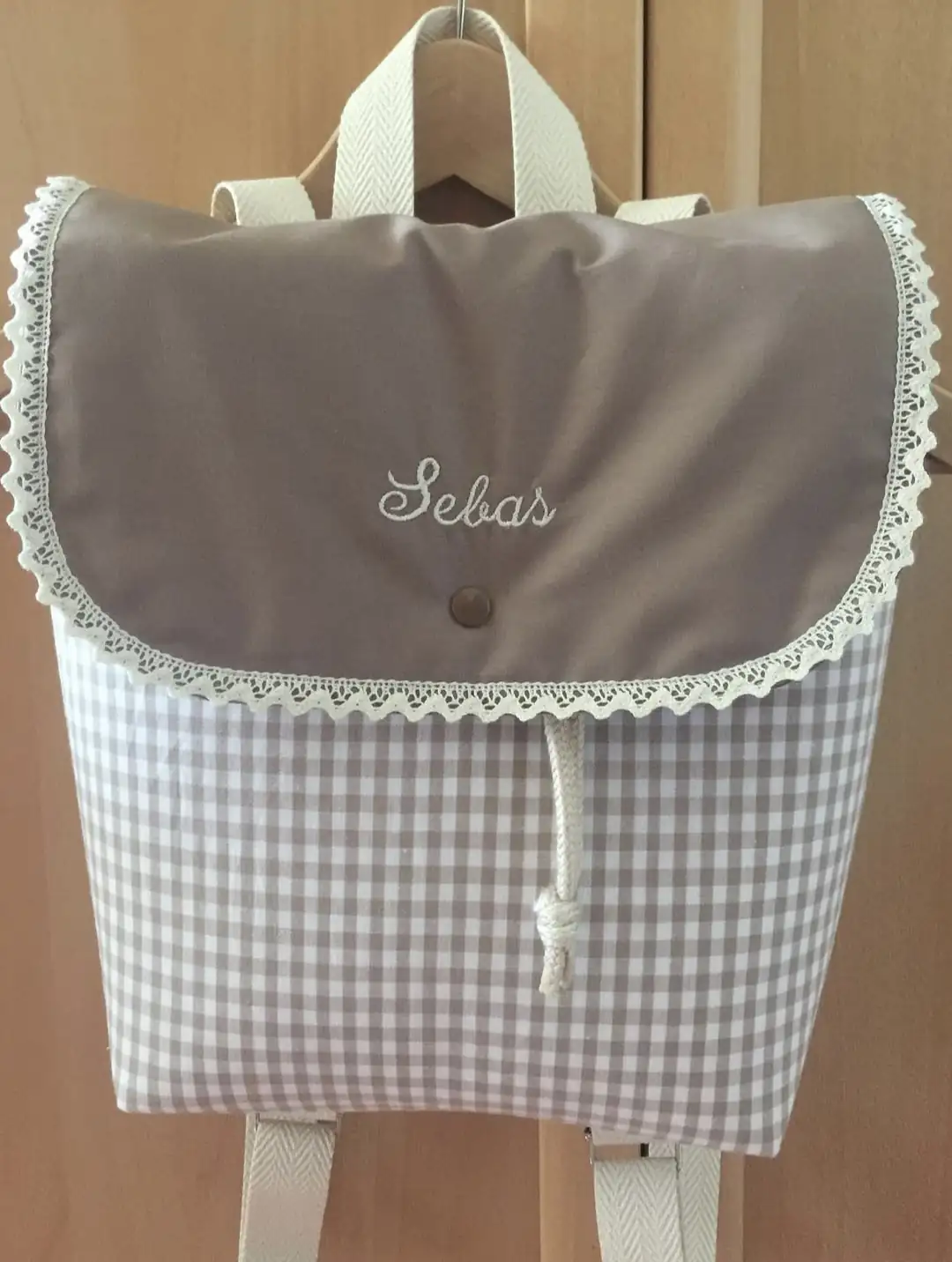Mochila de tela personalizada 
