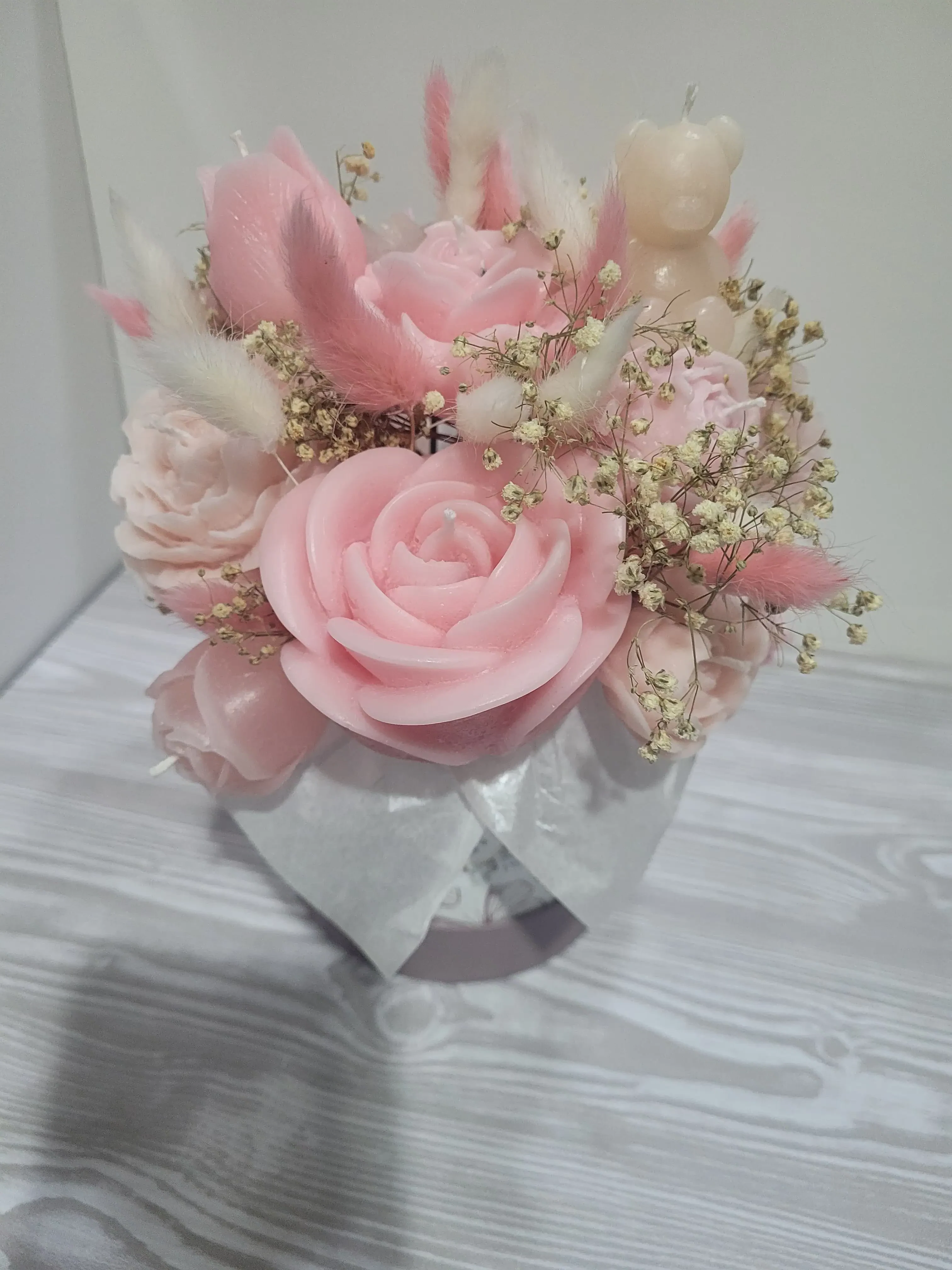 Ramo de flores de vela pequeño
