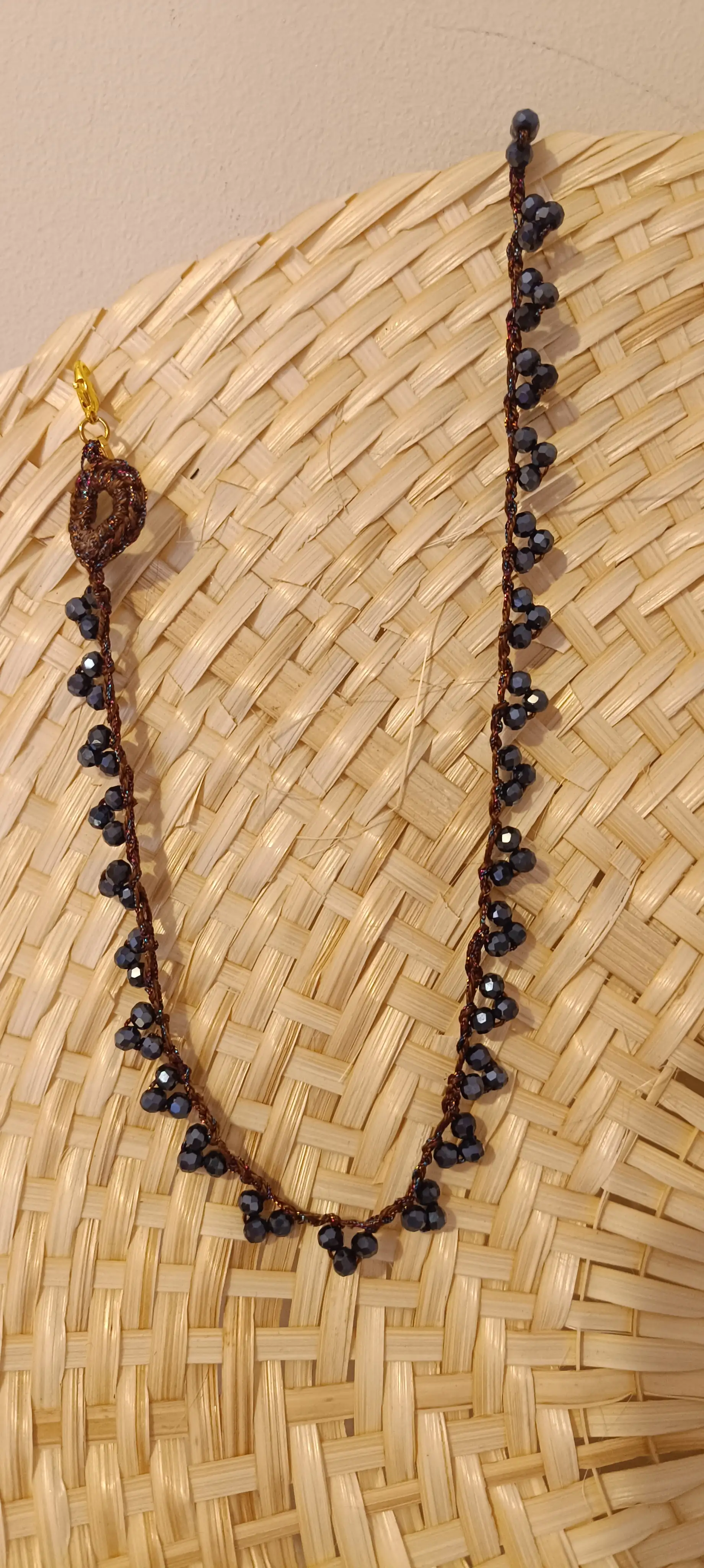 Gargantilla hojas