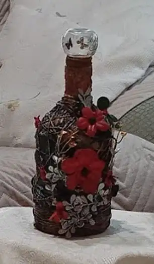 Botella reciclada