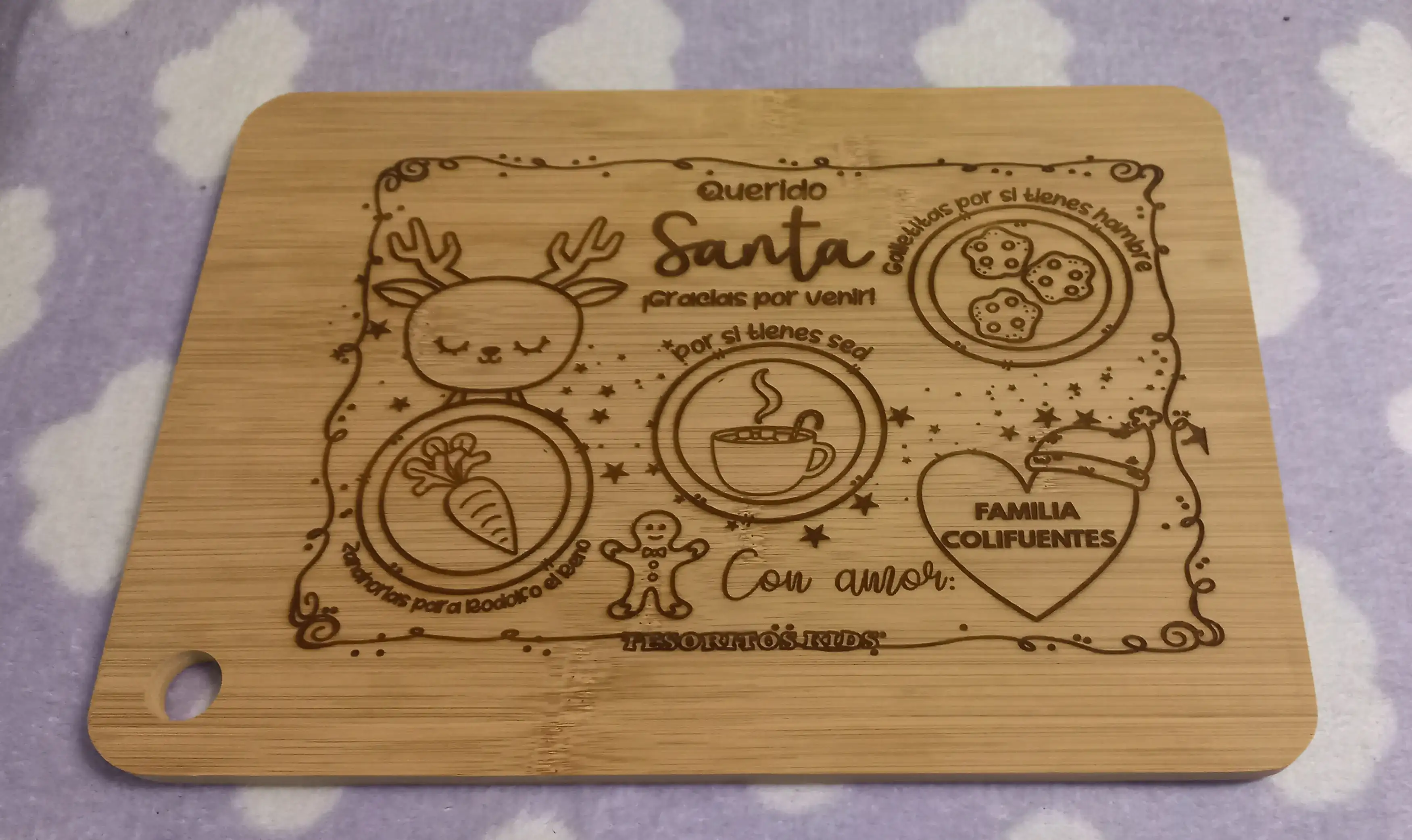 Bandeja Papá Noel