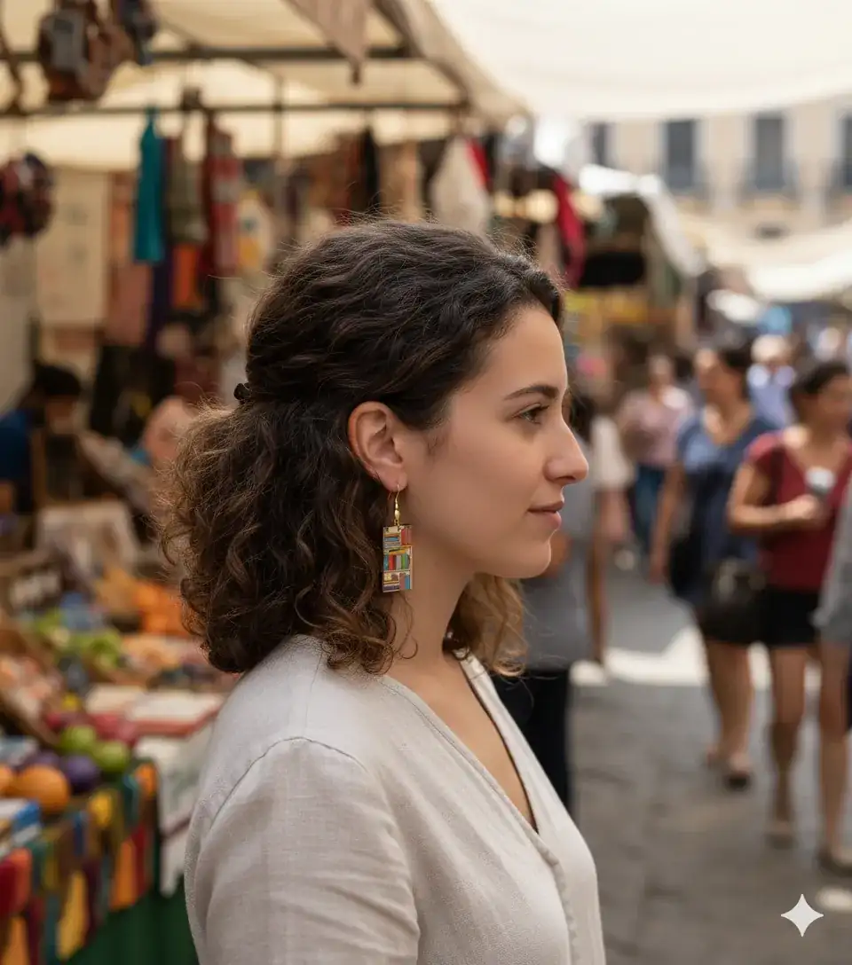 Pendientes Libros con encanto