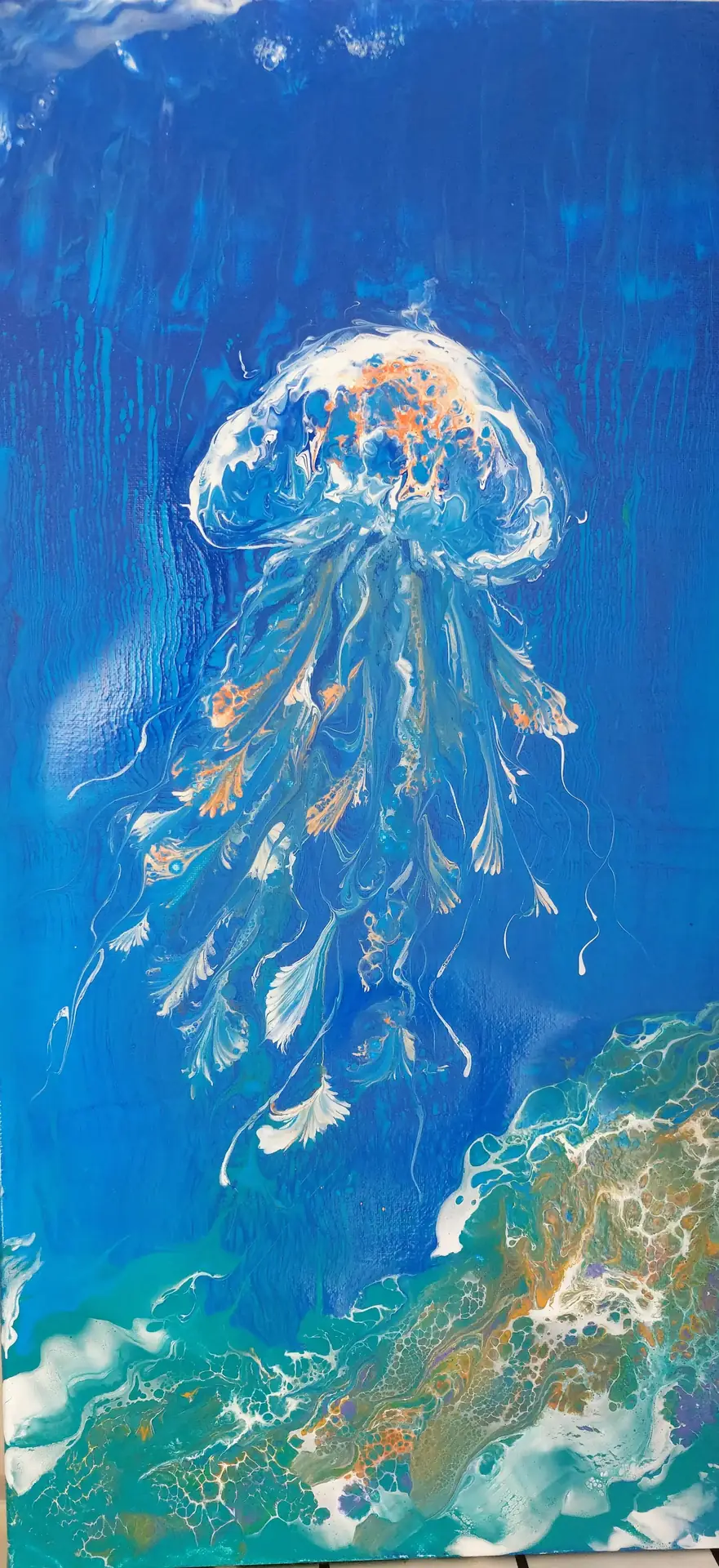 Cuadro pintado a mano