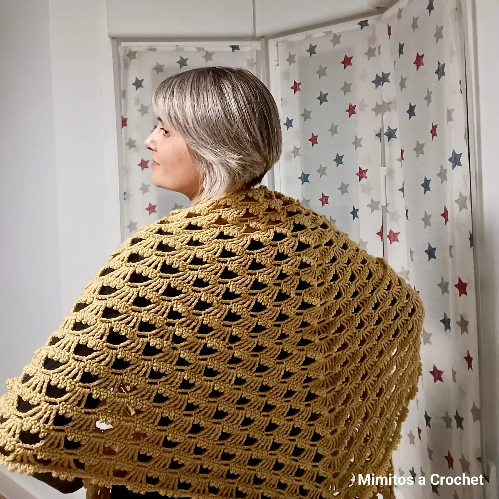 Chal Majo a Crochet - Imagen 3