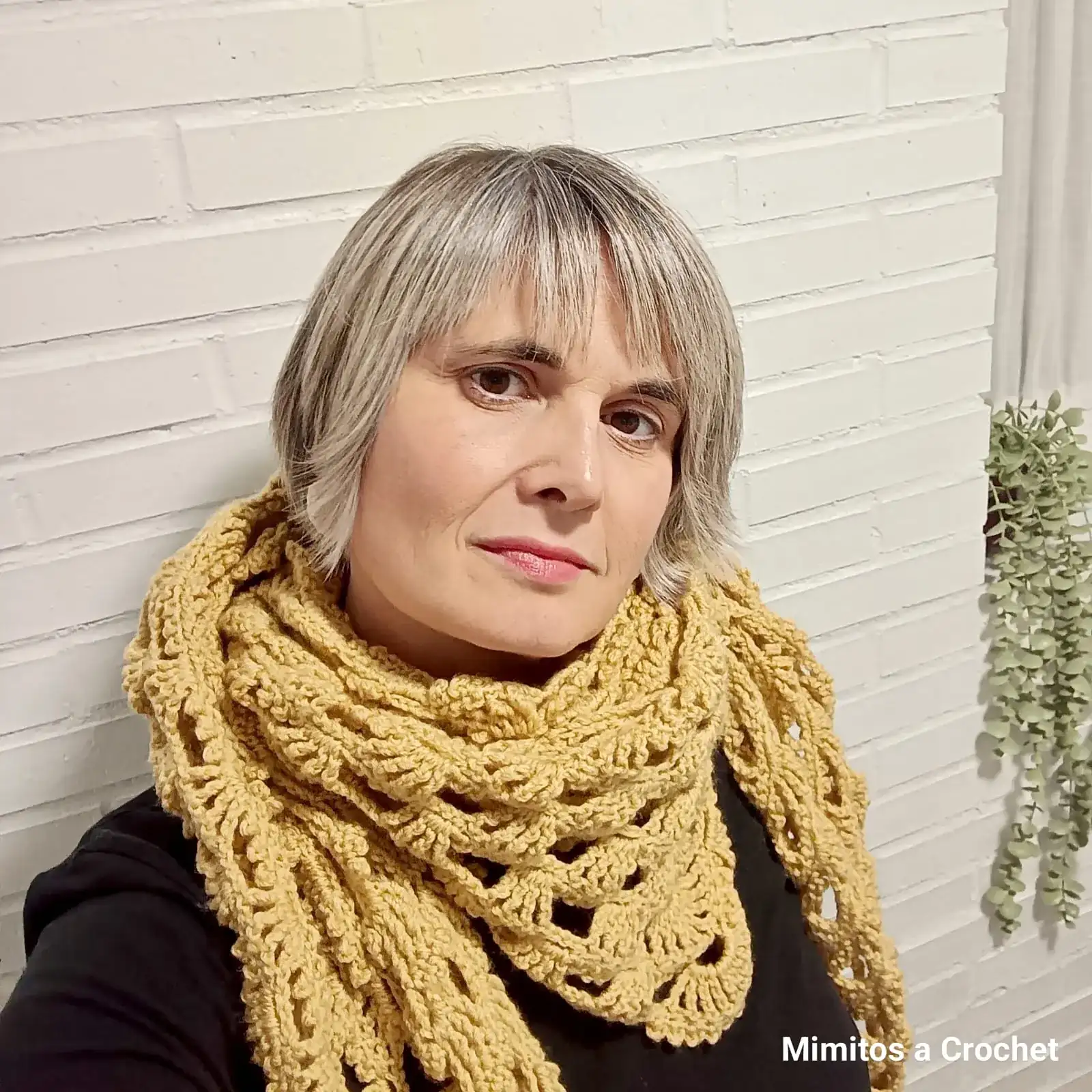Chal Majo a Crochet - Imagen 5