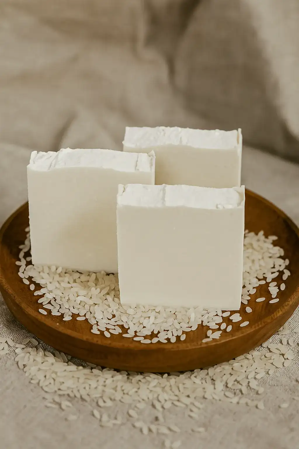 Jabón natural de arroz 