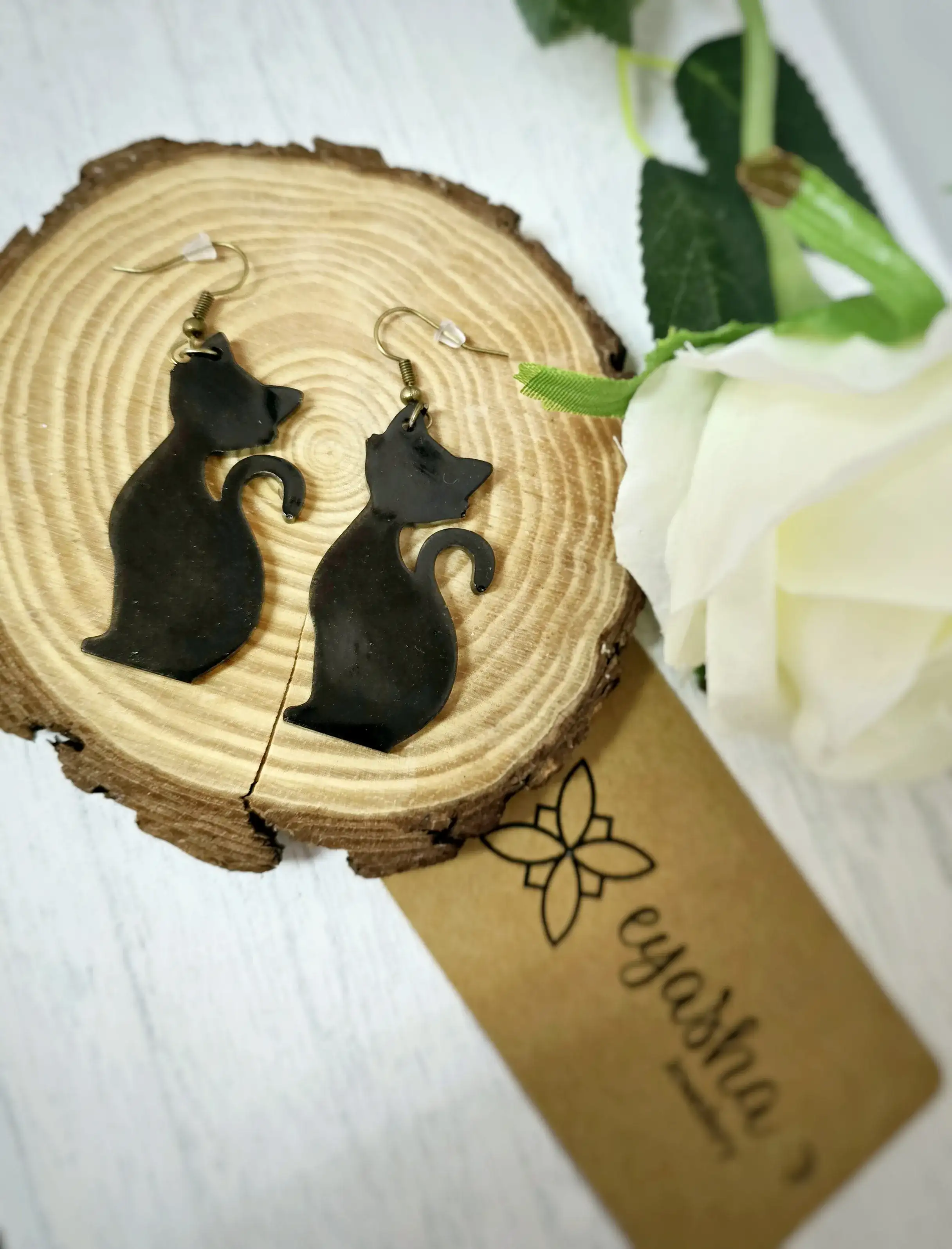 Pendientes Gato