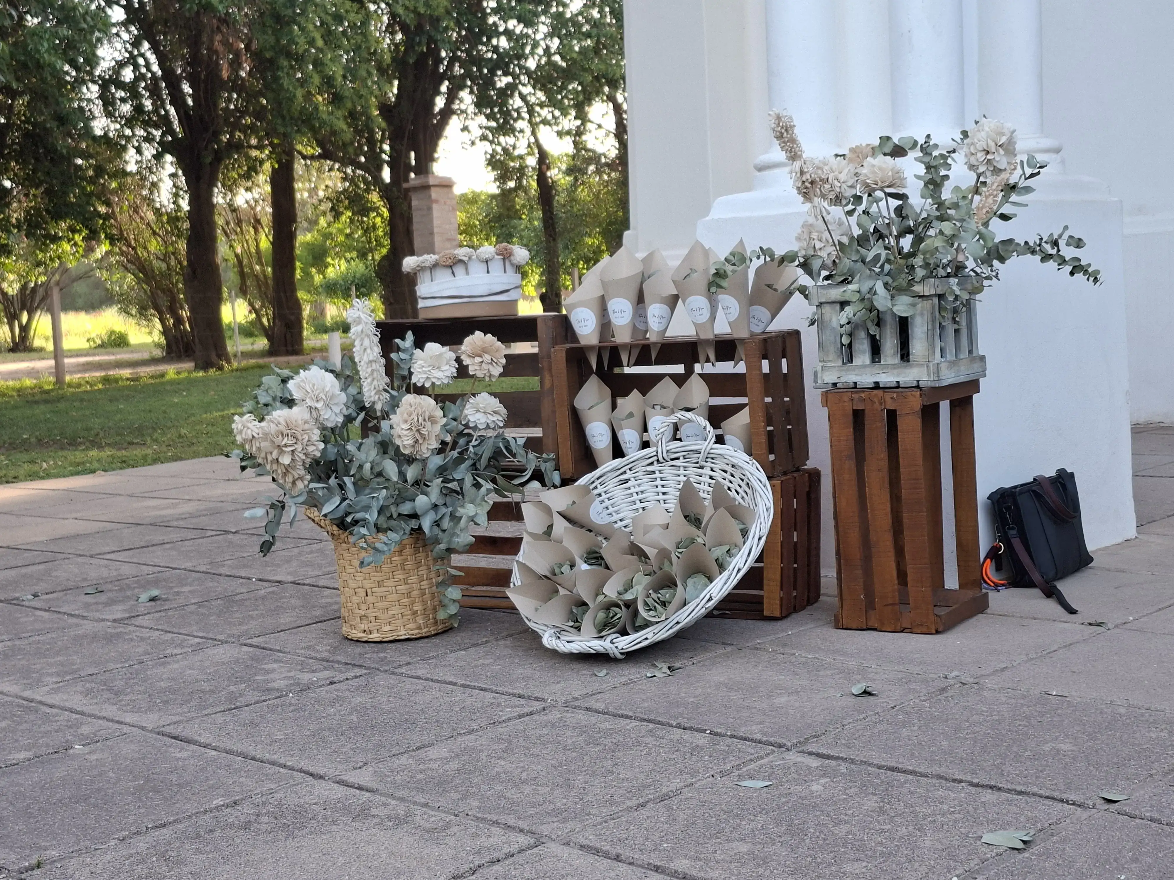 Flores en tela - Imagen 4