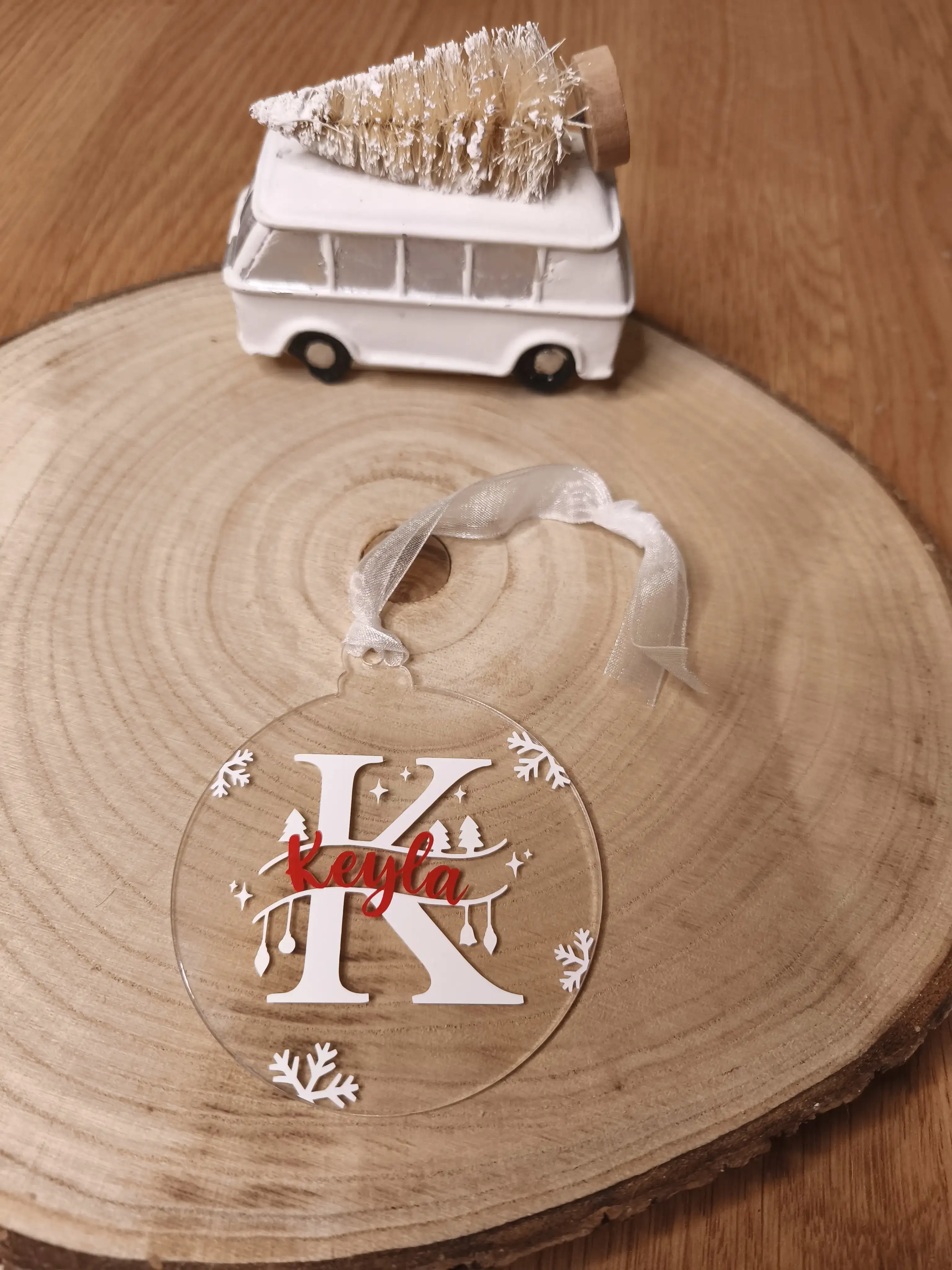 Bola de navidad personalizable