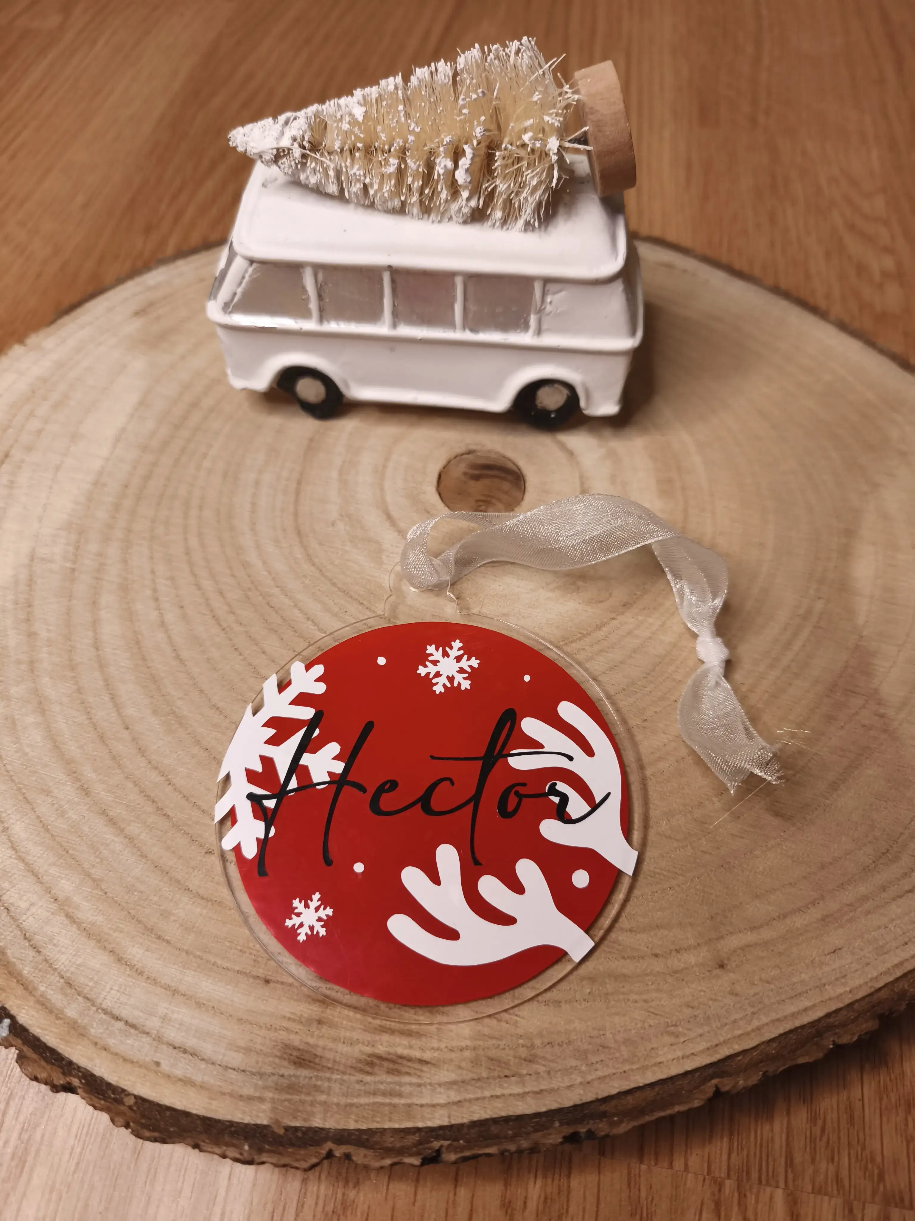 Bola de navidad personalizada 