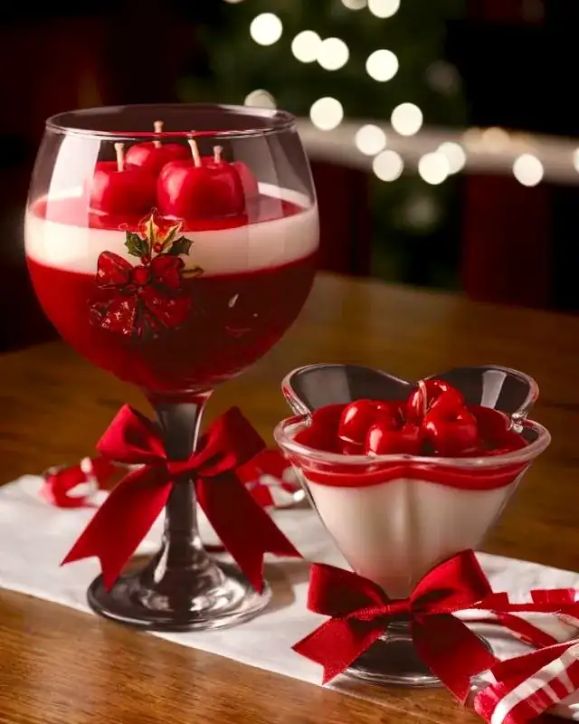 Velas postre aromáticas 