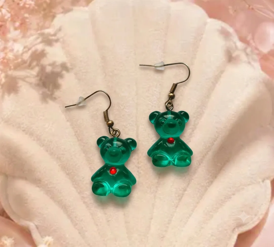 Pendientes de ositos de goma - Imagen 2