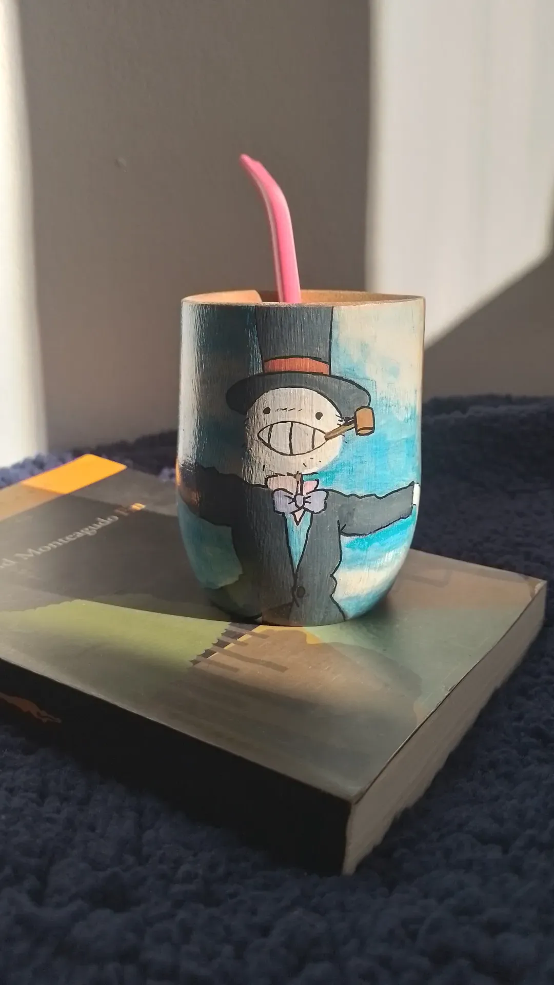 Mates de madera pintados a mano  - Imagen 3
