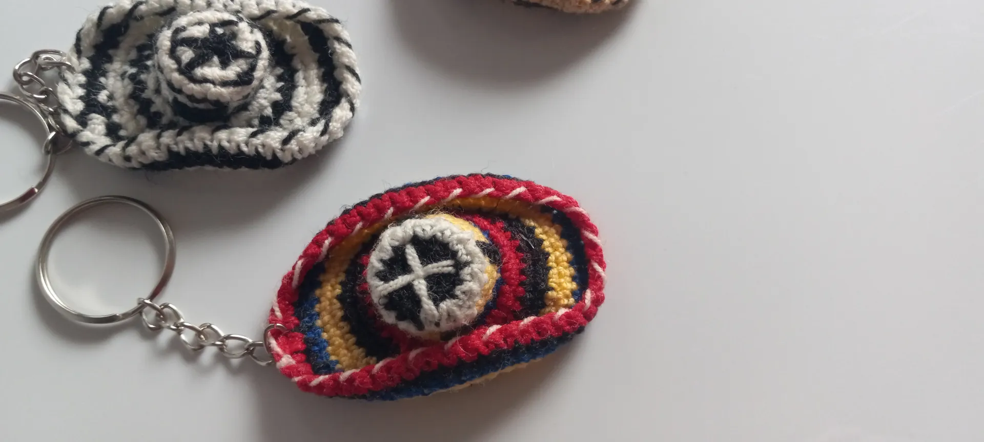 Llaveros en crochet