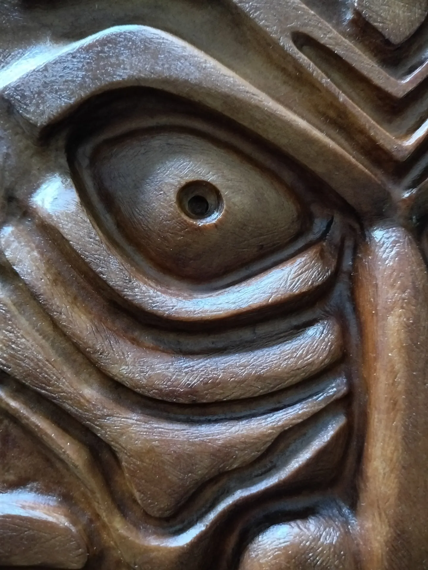 Máscara totem Tiki chamán  - Imagen 4