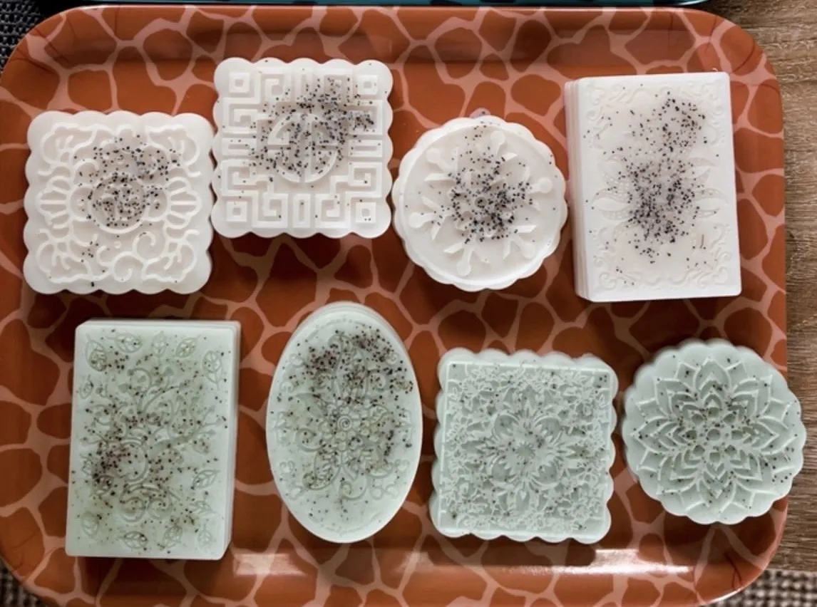 Jabón exfoliante de coco o CBD