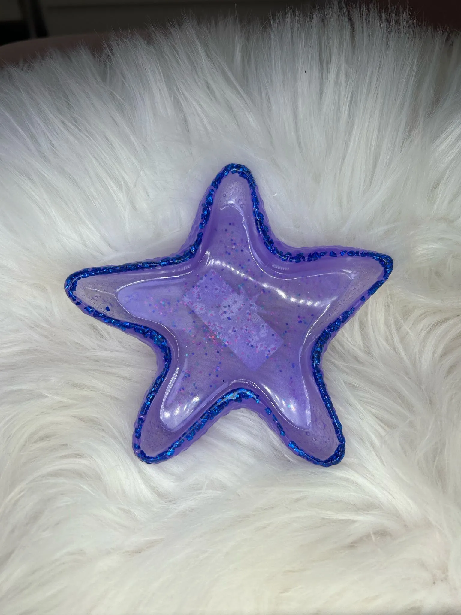 Estrella de mar violeta