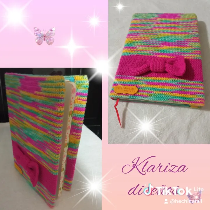 Agendas tejidas a crochet - Imagen 5