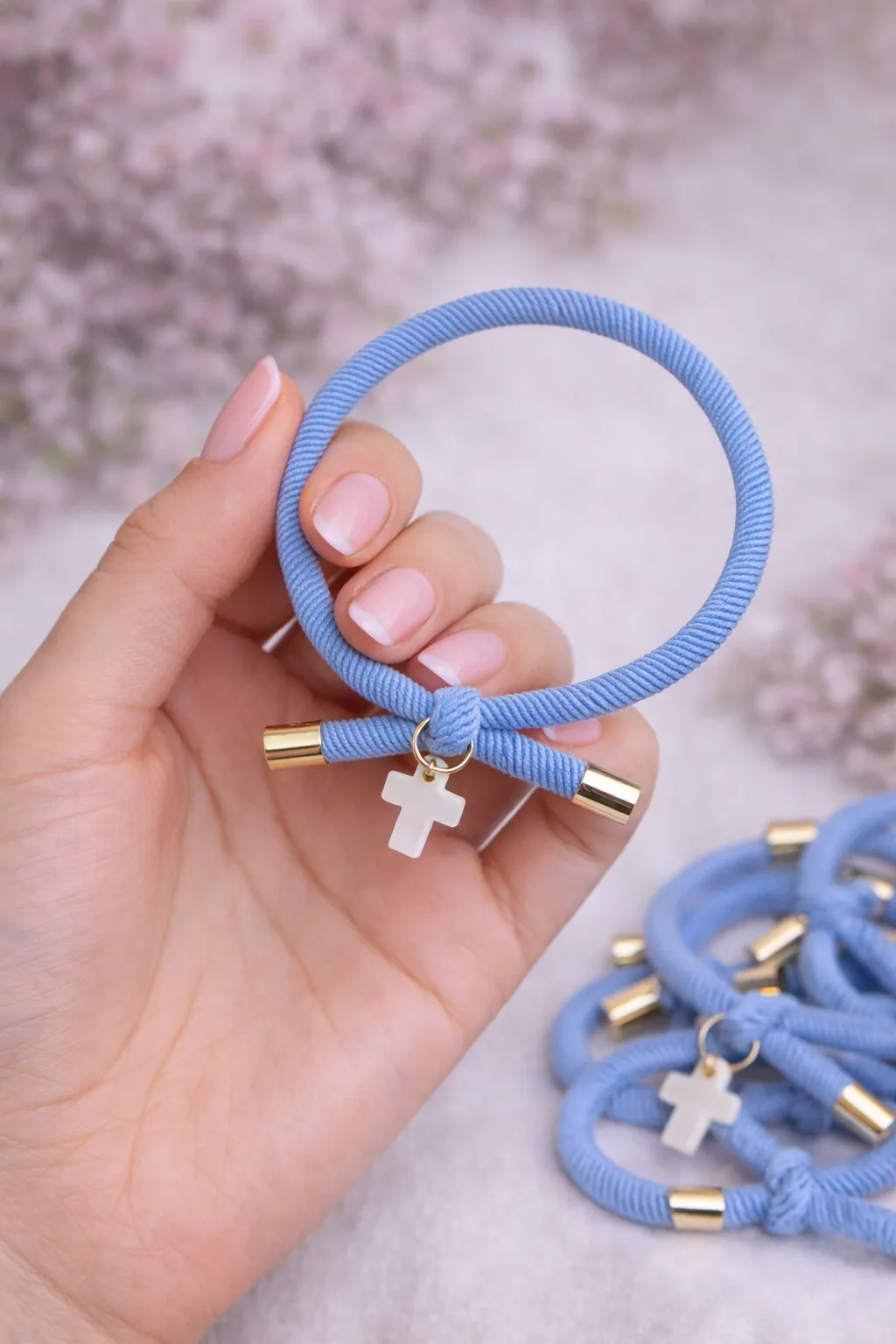 Pulsera Cruz nácar  - Imagen 5