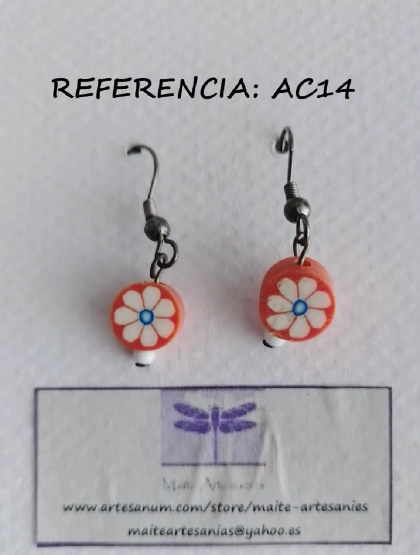 Arracades argila polimèrica referencia AC14