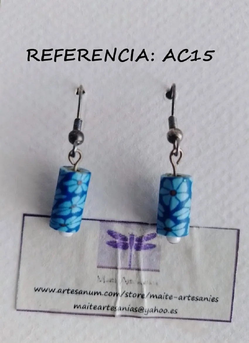 Arracades argila polimèrica referencia AC15