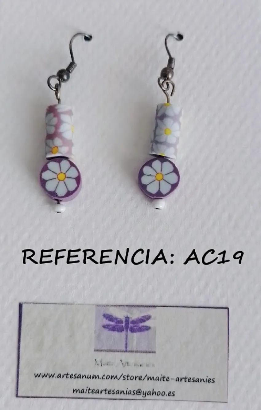 Arracades argila polimèrica referencia AC19