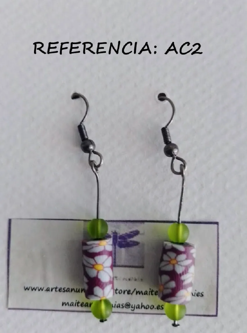 Arracades argila polimèrica referencia AC2