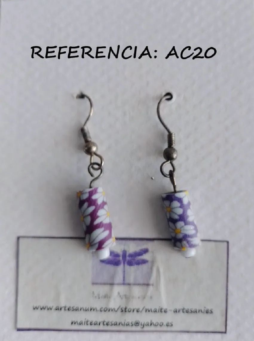 Arracades argila polimèrica referencia AC20