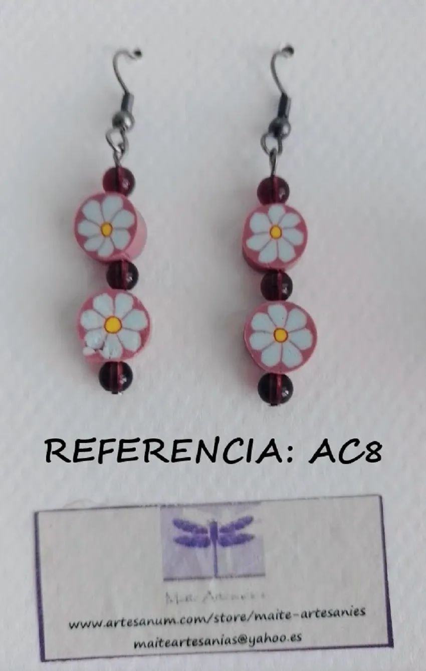 Arracades argila polimèrica referencia AC8