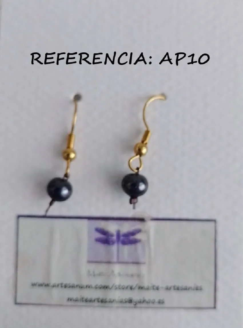 Arracades perles referencia AP10