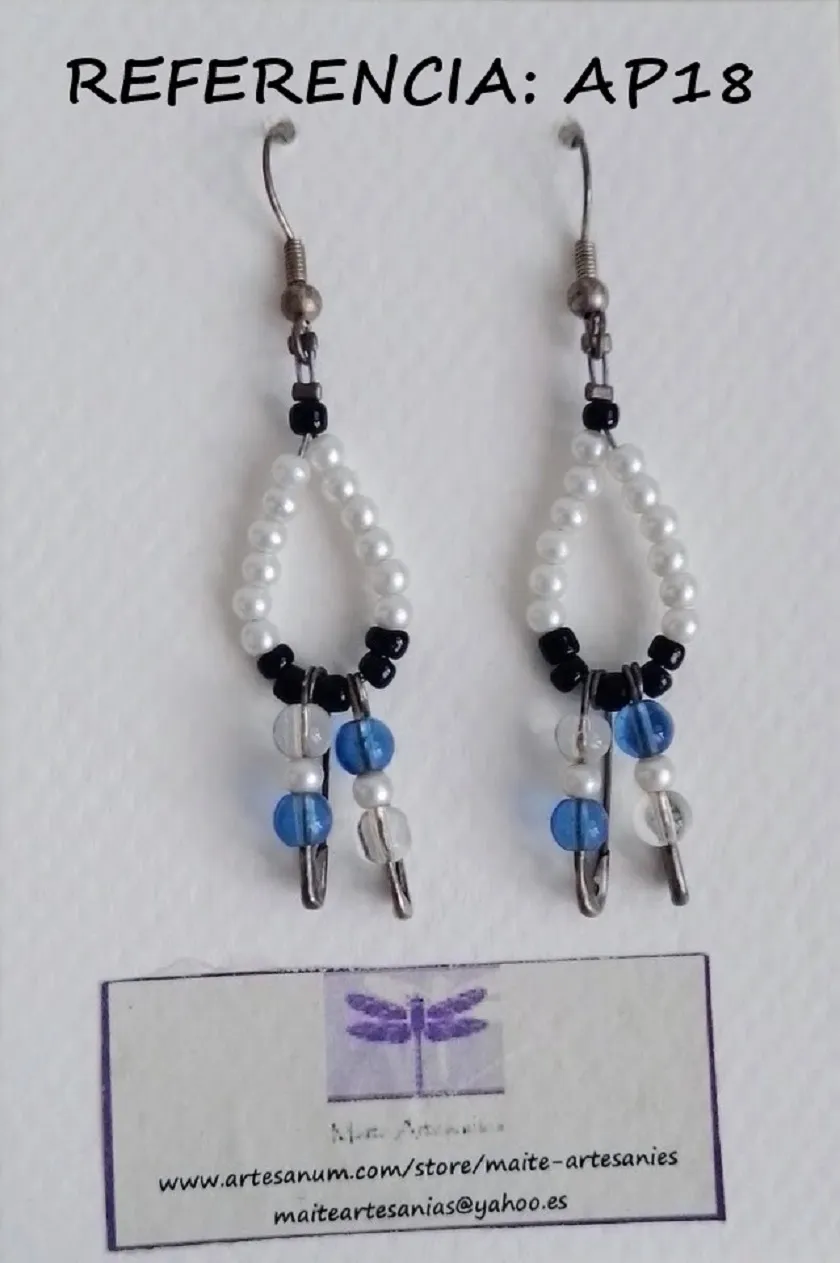 Arracades perles referencia AP18