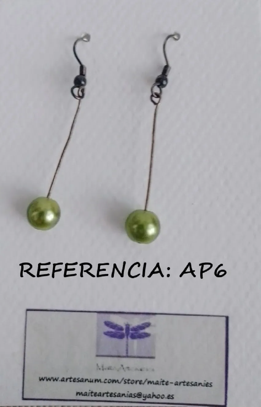 Arracades perles referencia AP6