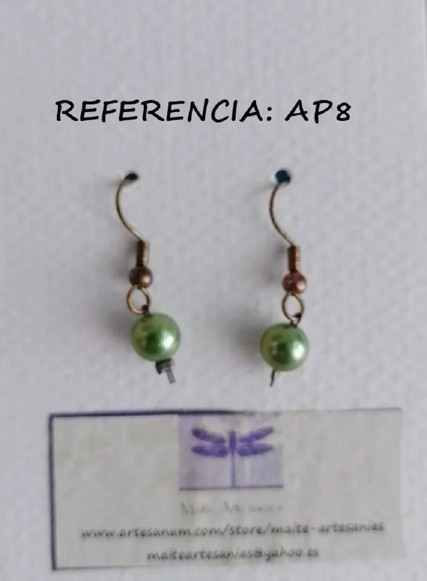 Arracades perles referencia AP8