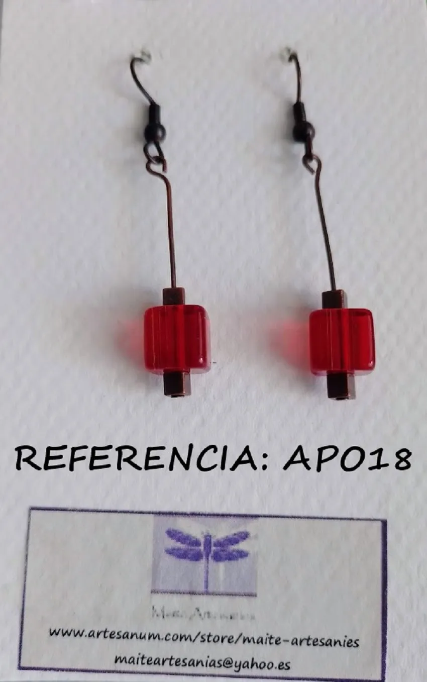 Arracades vidre referencia APO18